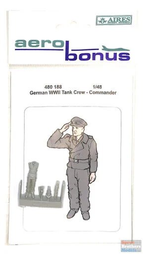 ARSAB480188 1:48 AeroBonus German WW2 Tank Crew - Commander (1 figure)