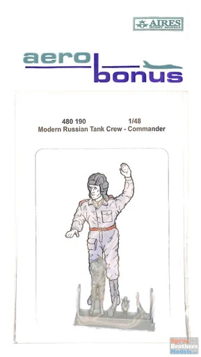 ARSAB480190 1:48 AeroBonus Modern Russian Tank Crew - Commander (1 figure)