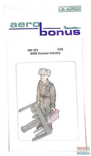 ARSAB480202 1:48 AeroBonus WW2 German Infantry (1 figure)