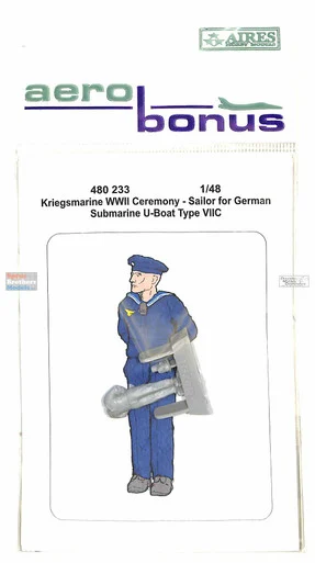 ARSAB480233 1:48 AeroBonus Kriegsmarine WW2 Ceremony - Sailor Figure for U-Boat Type VIIC