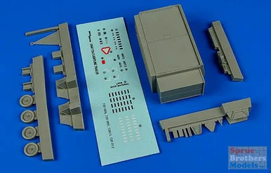 ARSAB720011 1:72 AeroBonus USAF F-2A Flightline Maintenance Shop Trailer