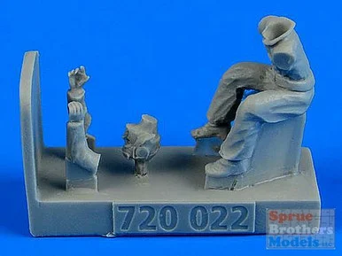 ARSAB720022 1:72 AeroBonus WW2 RAF Motocycle Driver