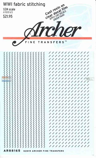 ART88165 1:24 Archer - WWI Fabric Stitching