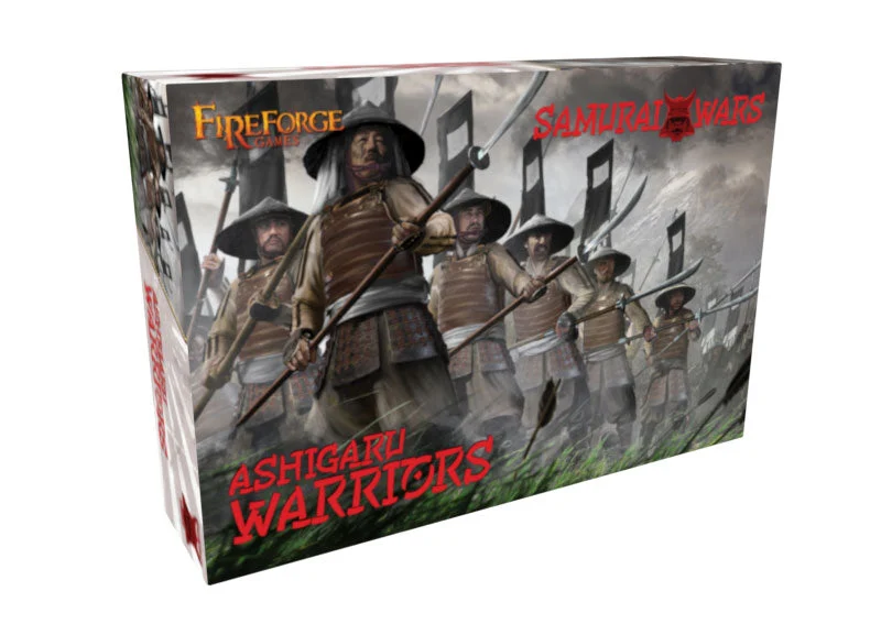 Ashigaru Warriors, 28mm Model Figures - Fireforge Games