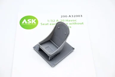 1/32 Art Scale A-20 Havoc - Seat early type 3D print without seat belts