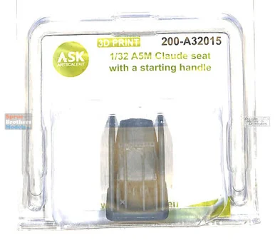 ASKA32015 1:32 ASK/Art Scale A5M Claude Seat with Starting Handle - ArtScale