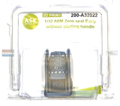ASKA32022 1:32 ASK/Art Scale A6M Zero Seat Early without Starting Handle - ArtScale