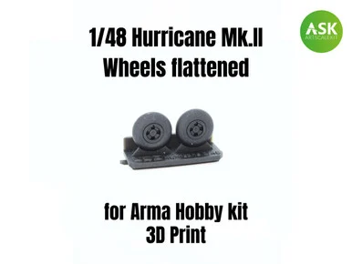 1/48 Art Scale Hurricane Mk.II - Wheels