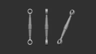 1/48 Art Scale Turnbuckles 50 pc. - Napnky 50 ks: 5,5mm / 0,9mm