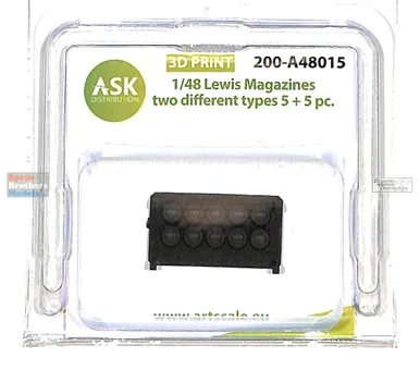 ASKA48015 1:48 ASK/Art Scale Lewis Magazines (5 each of 2 Types) - ArtScale