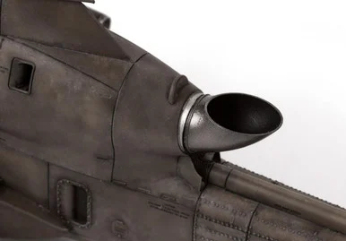 1/48 Art Scale AH-1 exhaust 3D print detail set for SH a.o.