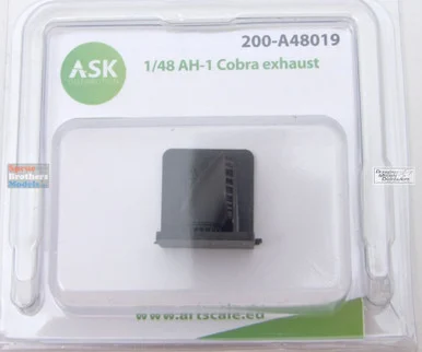 ASKA48019 1:48 ASK/Art Scale AH-1 Cobra Exhaust (SPH kit)
