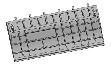 1/48 Art Scale B-17 Bomb Bay Doors - 3Dprint detail set for HK Models