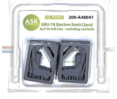 ASKA48041 1:48 ASK/Art Scale GRU-7A Ejection Seat Set without Seatbelts for F-14A F-14B Late
