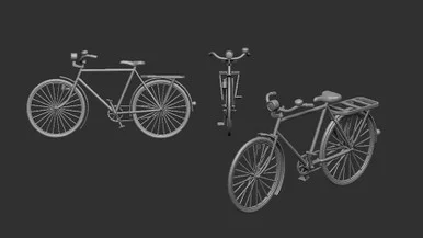 1/72 Art Scale Bicycle classic