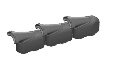 1/72 Art Scale Hurricane Mk.I Exhausts Fishtail type 3Dprint for Arma Hobby