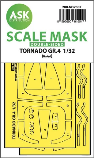 1/32 Art Scale Tornado GR.4 double-sided express fit mask for Italeri