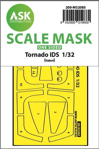 1/32 Art Scale Tornado IDS one-sided express fit mask for Italeri