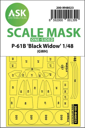 1/48 Art Scale P-61 Black Widow one-sided GWH