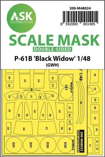 1/48 Art Scale P-61 Black Widow double-sided GWH