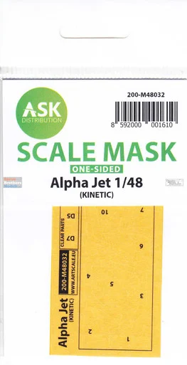 ASKM48032 1:48 ASK/Art Scale Mask - Alpha Jet (KIN kit)