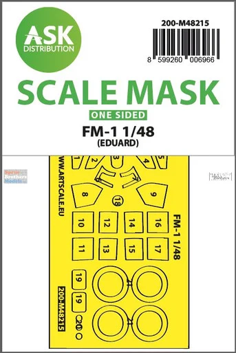 ASKM48215 1:48 ASK/Art Scale Mask - FM-1 Wildcat (EDU kit)