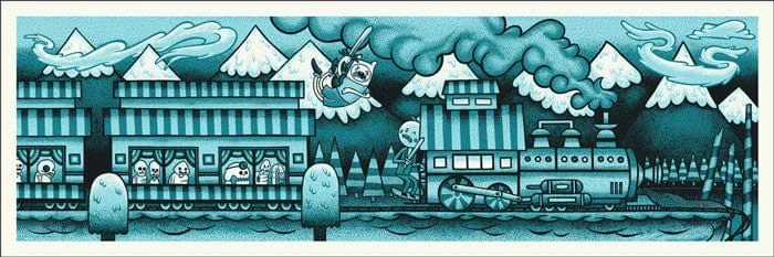 Mystery Train (Blue Colorway) - John Vogl