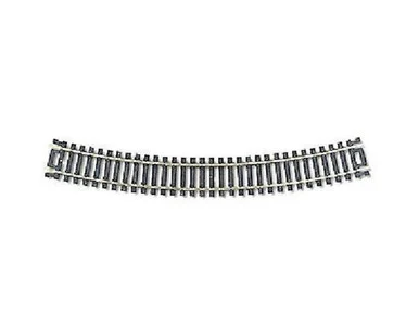 Atlas Model Railroad 152 HO Code 100 18" Radius Curve Track Section, 100 Pack