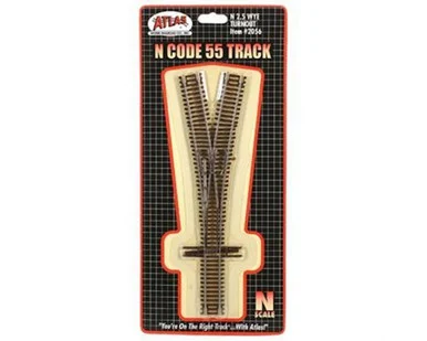 Atlas Model Railroad 2056 N Code 55 #2.5 Wye Turnout