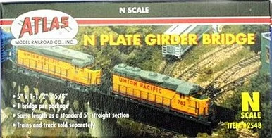 Atlas Model Railroad 2548 N Plate Girder Bridge