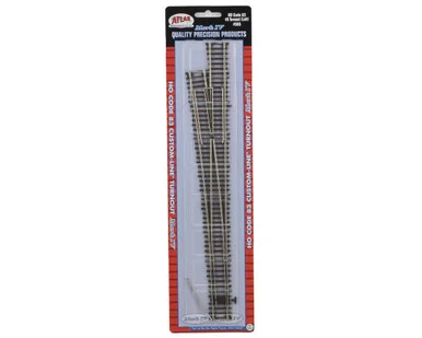 Atlas Model Railroad 565 HO Code 83 #8 Custom Left Hand Turnout