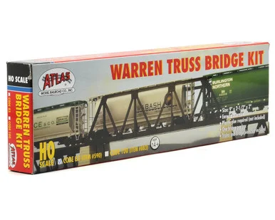 Atlas Model Railroad 590 HO Code 83 Warren Truss Bridge