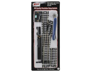 Atlas Model Railroad 851 HO Code 100 Remote Snap Switch Right