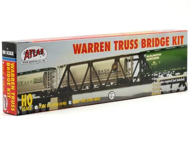 Atlas Model Railroad 883 HO Warren Truss Bridge