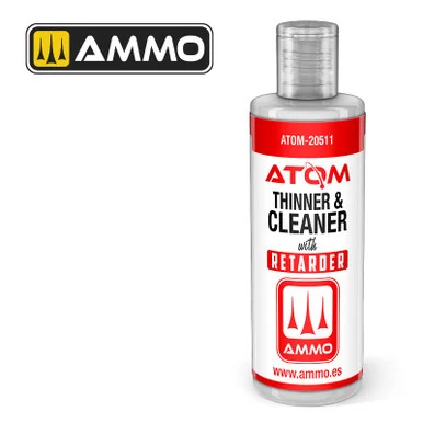 AMM20511 - ATOM Acrylic Paint: Thinner and Cleaner with Retarder 60ml