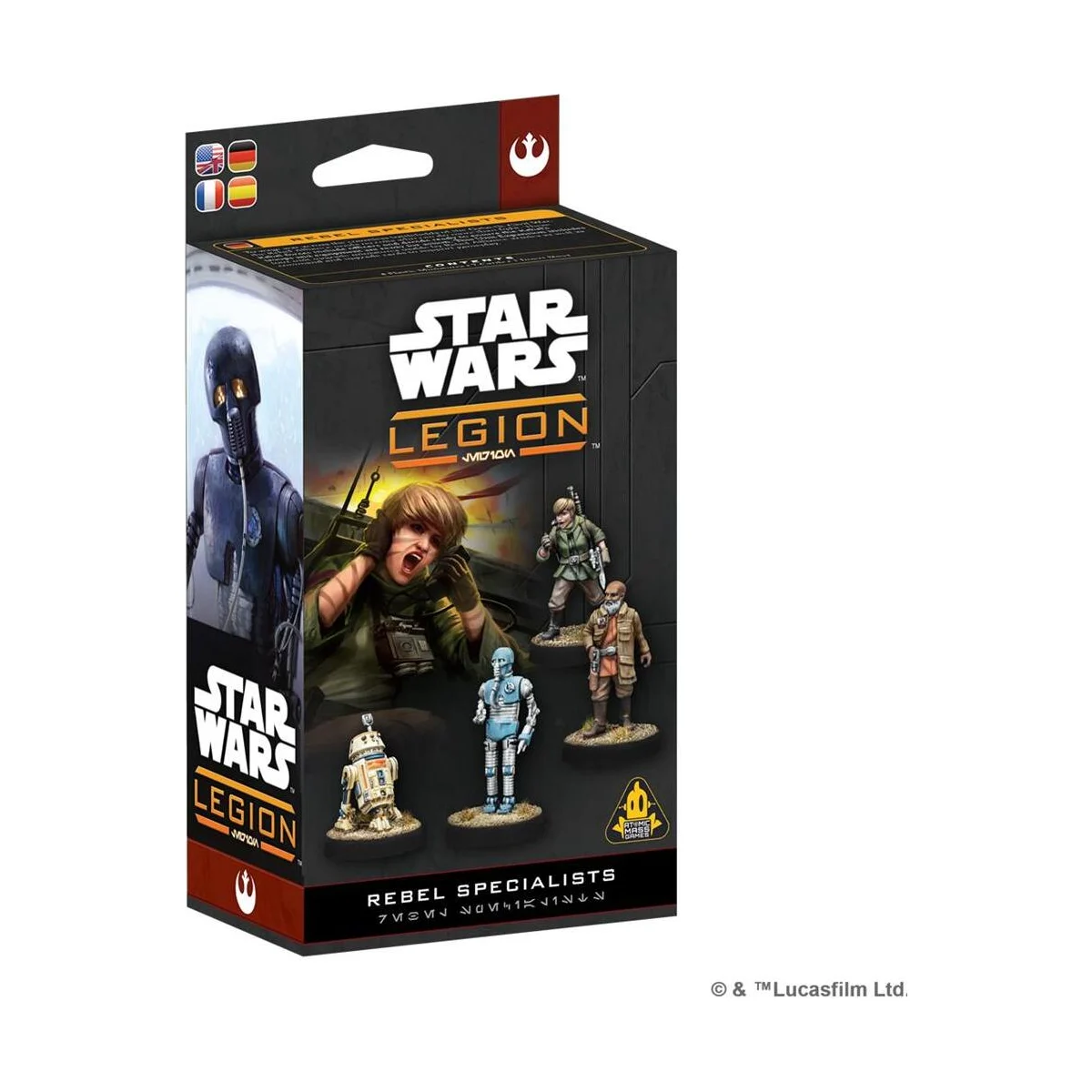 Star Wars Legion Rebel Specialists Figurine - Atomic Mass Games