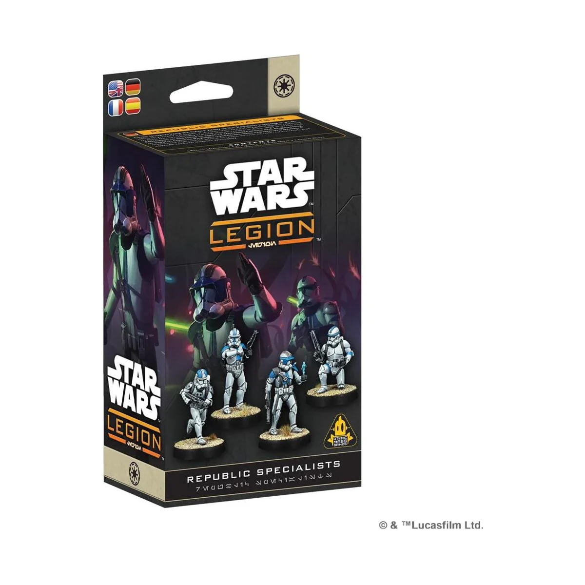 Star Wars Legion Republic Specialists Figurine - Atomic Mass Games