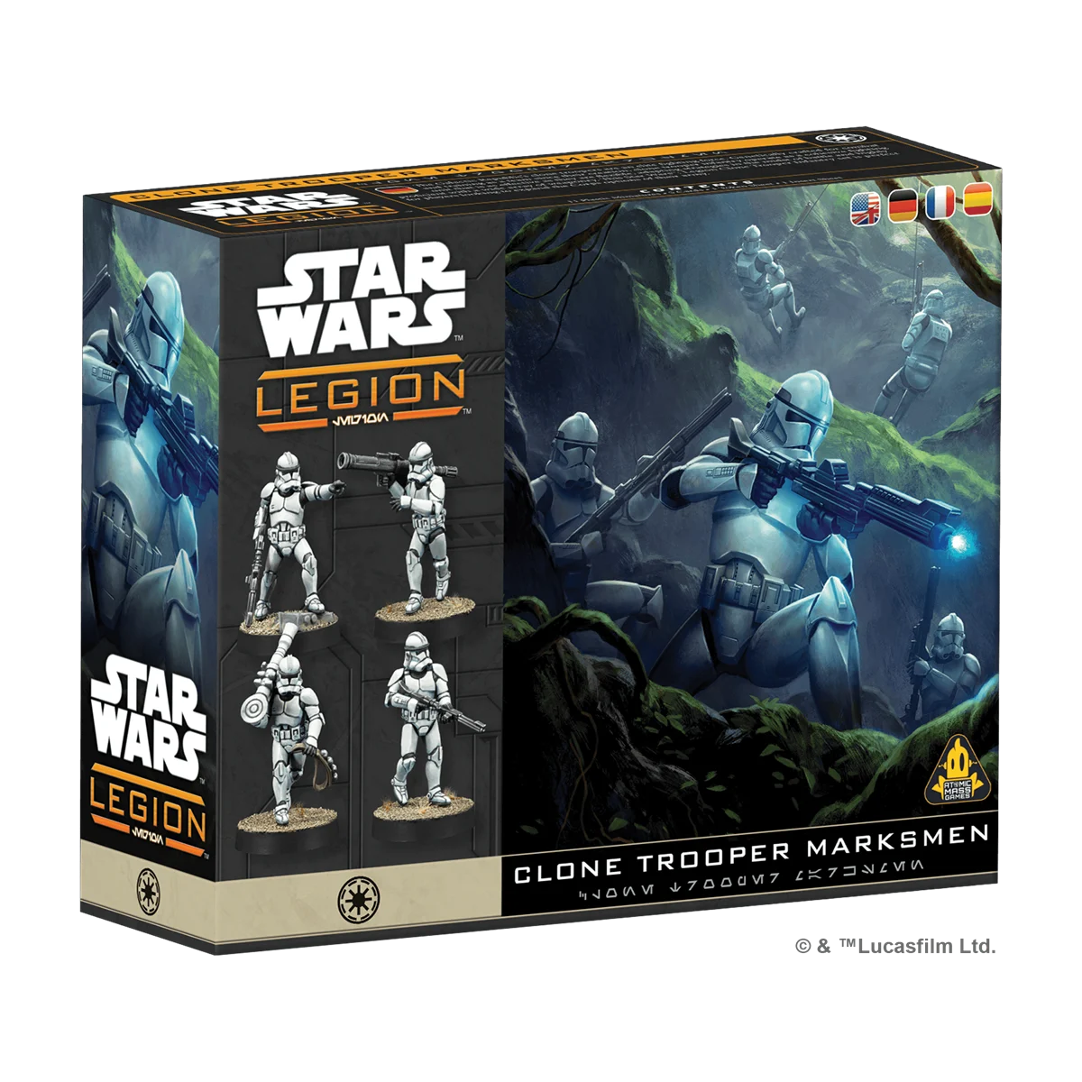 SWL: Clone Trooper Marksmen - Atomic Mass Games