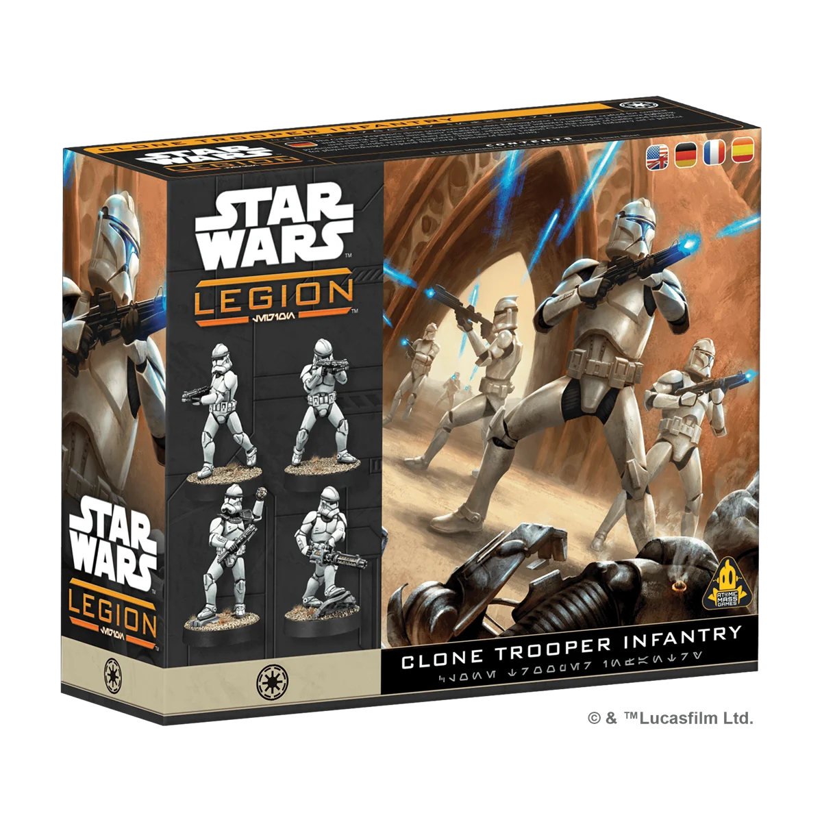 SWL: Clone Trooper Infantry - Atomic Mass Games