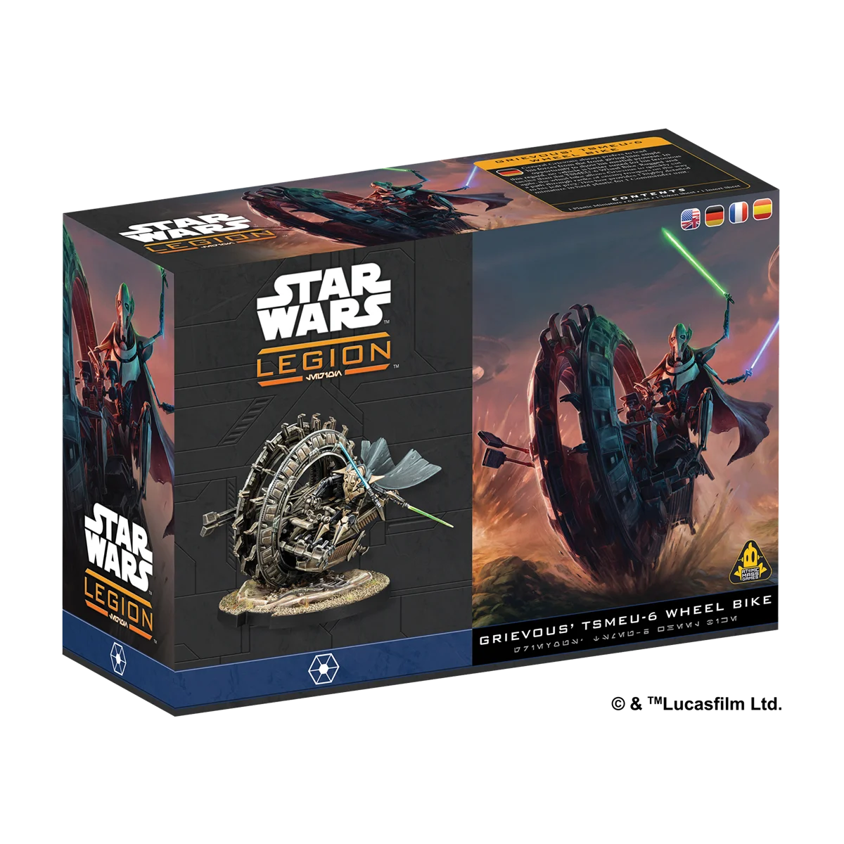 SWL: General Grevious on Wheelbike - Atomic Mass Games