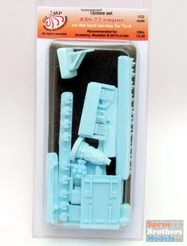 AUTORA7220 1:72 Olimp ASh-73 Engine for Tu-4