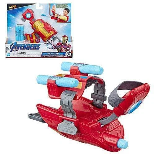 Avengers Iron Man Blast Repulsor Gauntlet with Nerf Darts - Hasbro