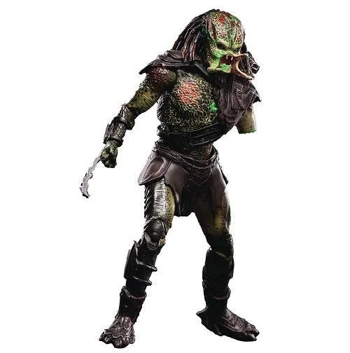 AvP Battle Damage Predator PX 1/18 Scale Figure - Hiya Toys