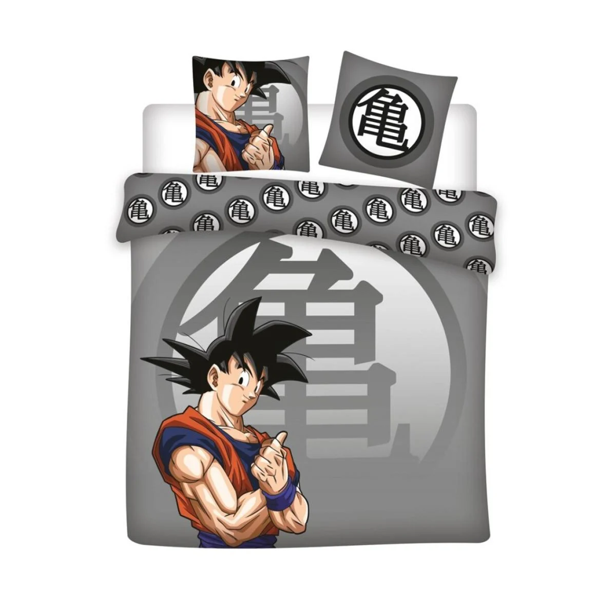 DRAGON BALL Z - Bedding set 240x220cm + 2x65x65cm - Goku