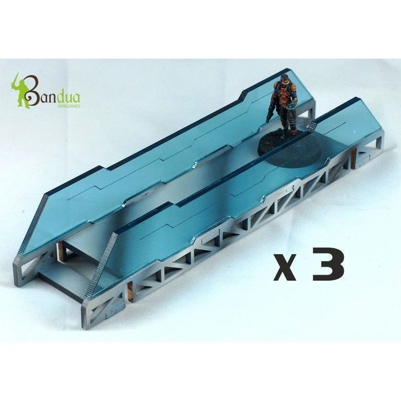 Aztec Series Bridge Pack (3) Miniature Game Scenery - Bandua Wargames