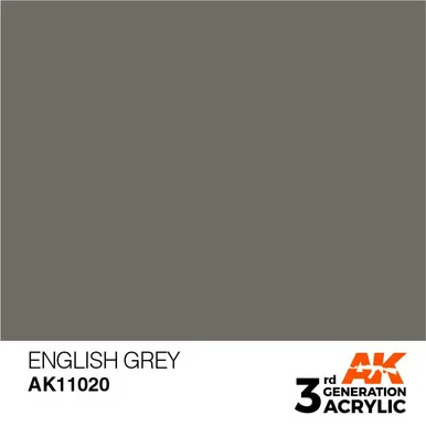 3G 020 - English Grey - AK11020