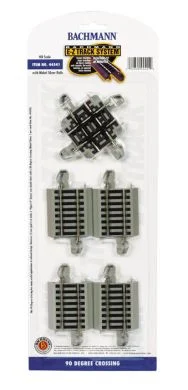 Bachmann 44541 HO Nickel Silver 90 Degree Crossing