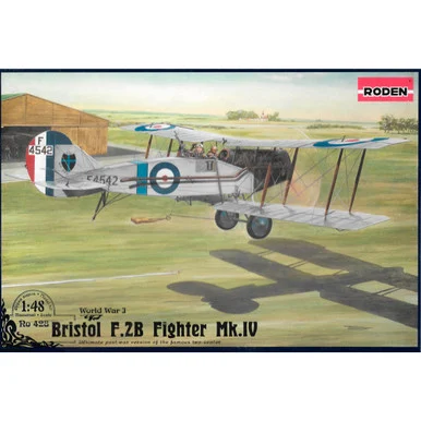 Roden 428 Bristol F.2B Mk.IV WWI BiPlane 1/48 Scale Model Kit