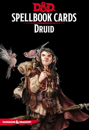 Wizards of the Coast C56700000 Dungeons & Dragons RPG: Spellbook Cards - Druid (131 cards)