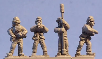 PIG020024 - UNION GUN CREW FIRING